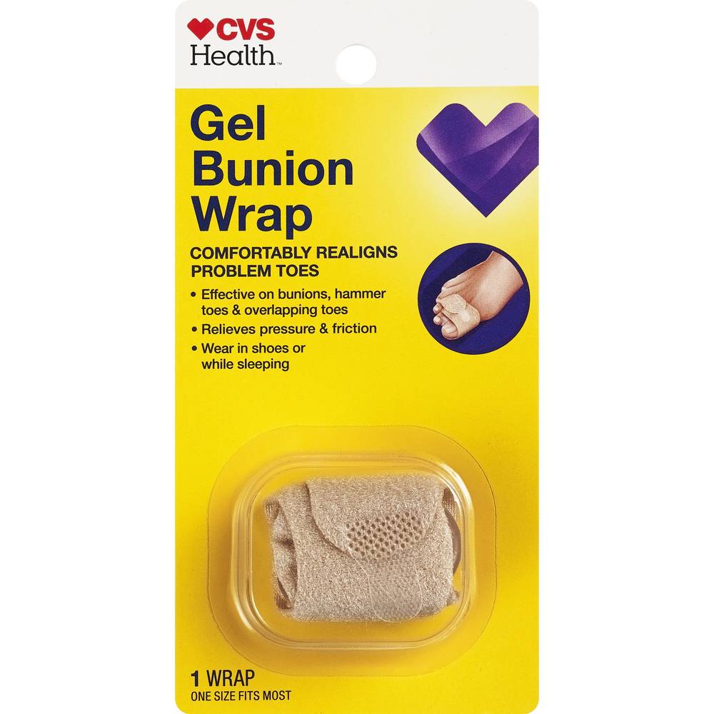 Cvs Health Gel Bunion Wrap, 1 Ct