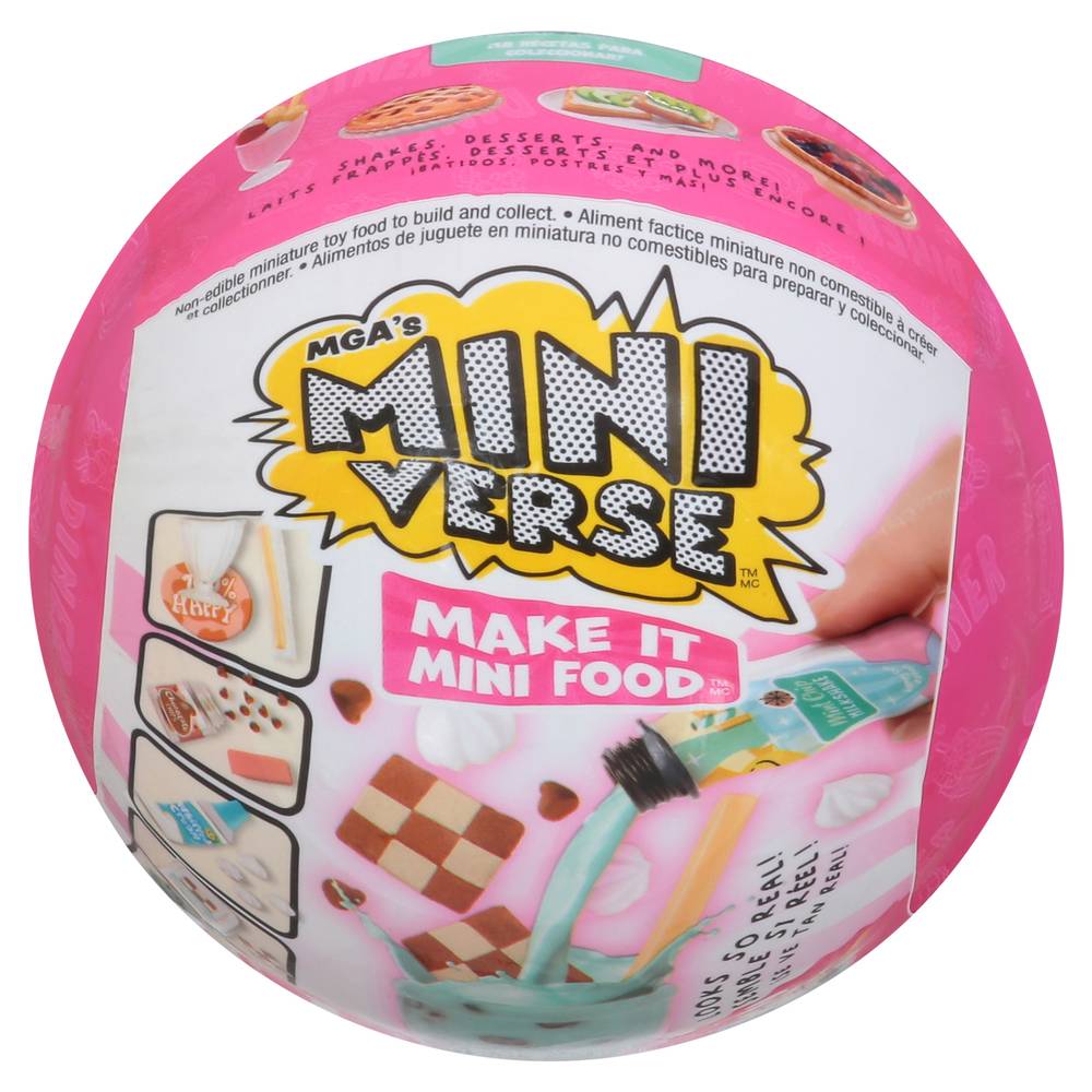 Mga's Miniverse Make It Mini Food 8+ Dinner Series