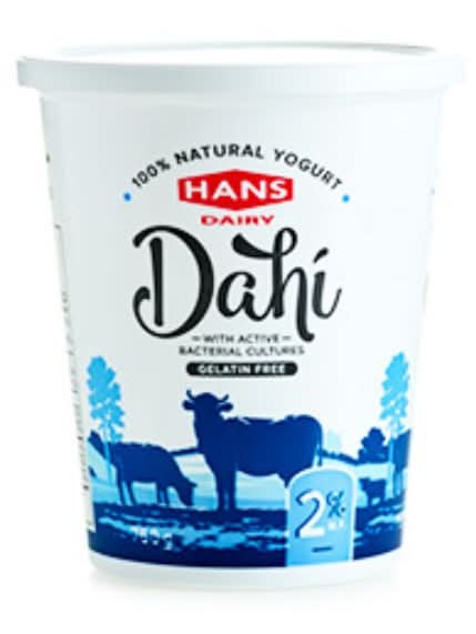 Hans Dahi 2% Yogurt 750g