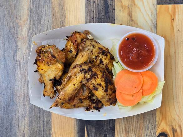 8. Hot & Spicy Wings (6 pcs)
