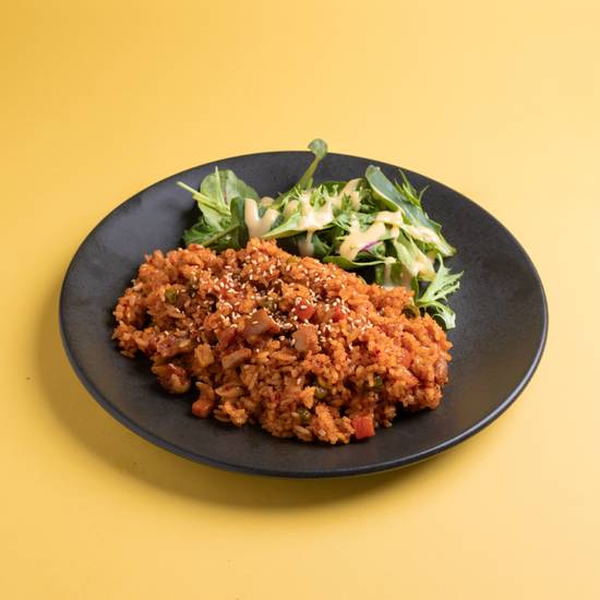 Spicy Chicken Fried Rice