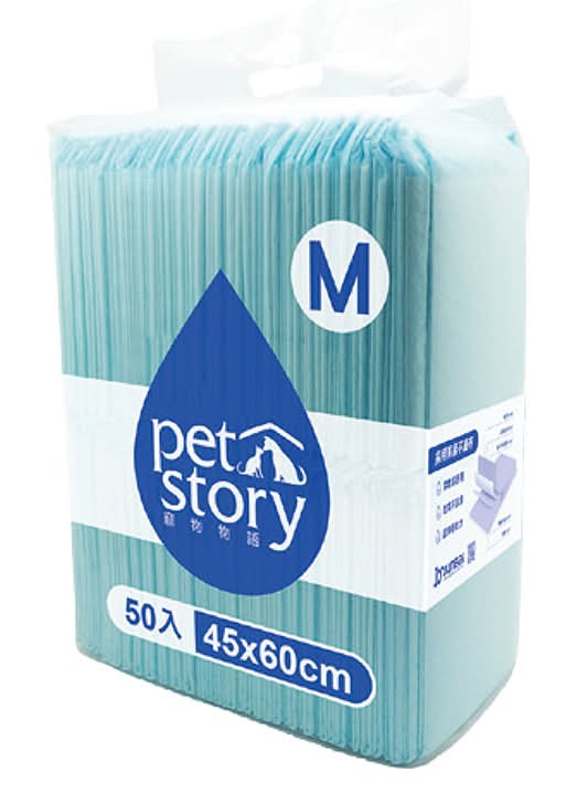 pet story寵物物語尿布經濟包(M)50入 <1PC個 x 1 x 1PC個>