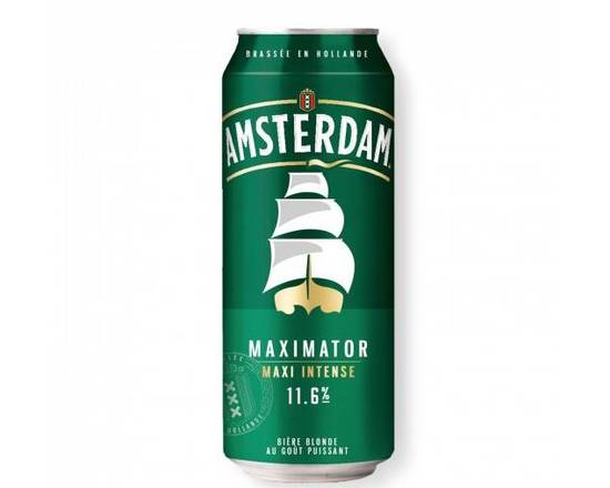 Bière Amsterdam Maximator 11d6  50cl 
