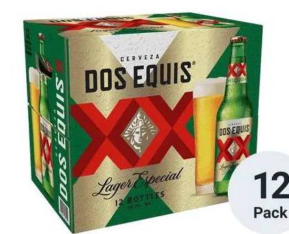 Dos Equis Lager Especial 12 Pack (Sale Save $2)