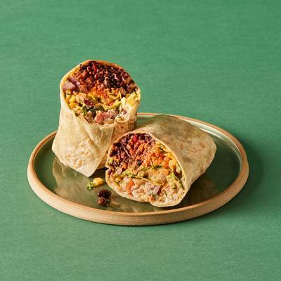Zam's Signature Vegetarian Burrito
