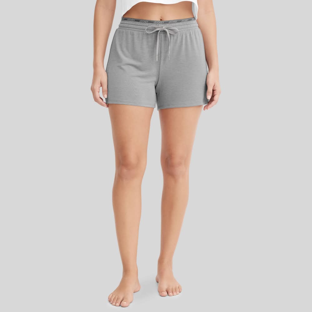 Jockey Generation Soft Touch Luxe Pajama Shorts, Women, S, Gray