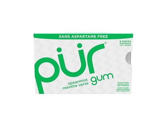 PUR Gum - Spearmint 9pcs