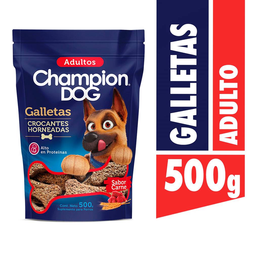 Champion dog galleta perro adulto clásica (doypack 500 g)