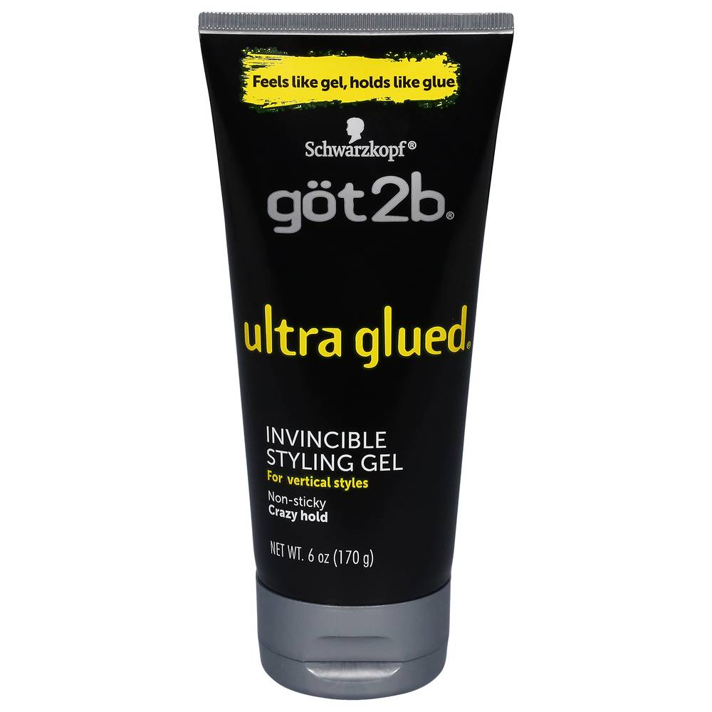 got2b Ultra Glued Invincible Styling Gel (6 oz)