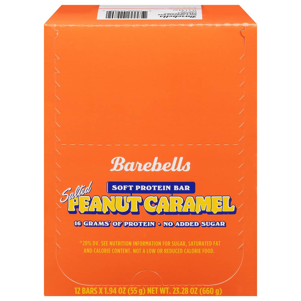 Barebells Caramel Soft Protein Bar (salted peanut )