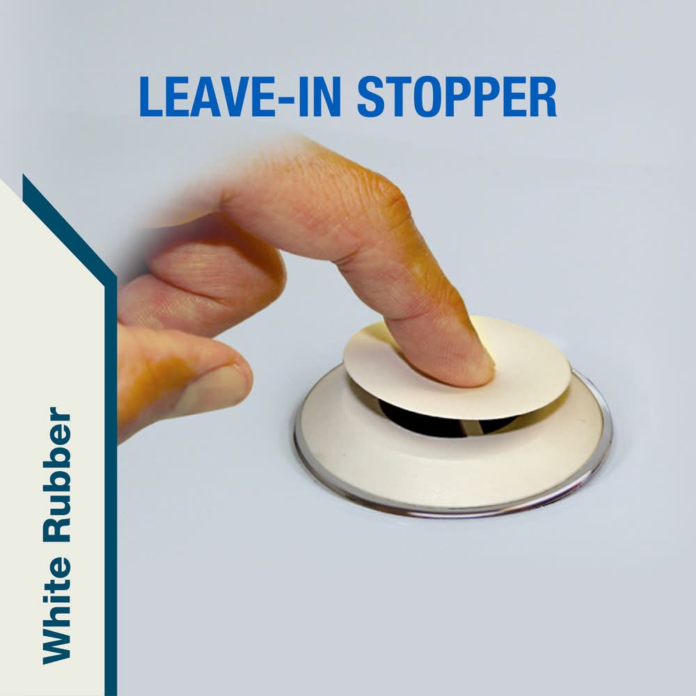 Dearborn White Bathroom Drain cover