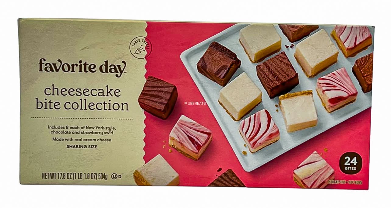 Favorite Day Frozen Cheesecake Bite Collection (17.8 oz)