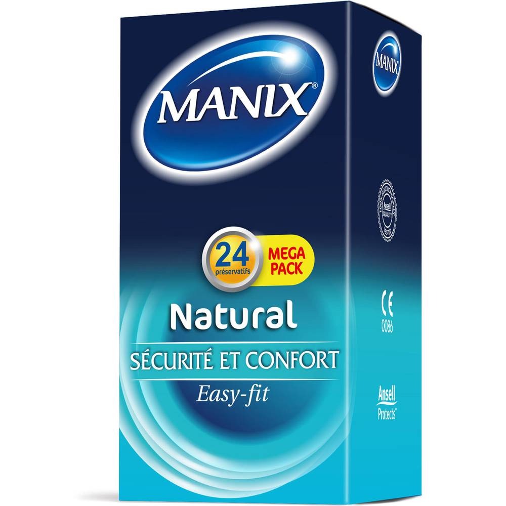 Manix - Natural préservatifs (24 pièces)
