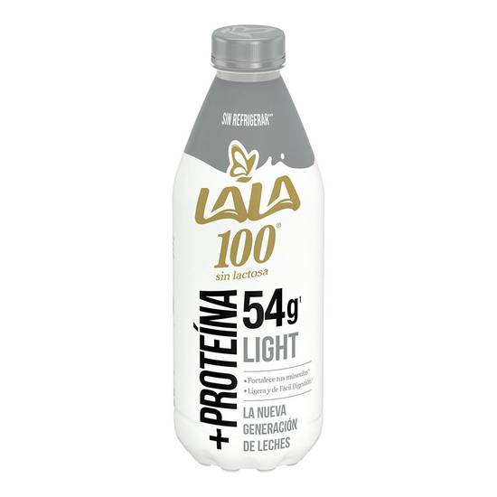 Lala 100 leche sin lactosa light con proteína sin refrigerar (1 L)
