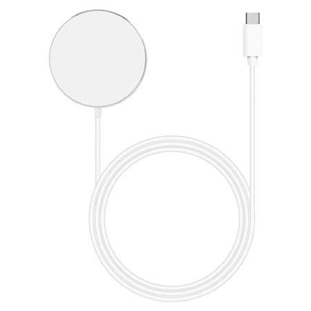 Just Wireless 15w Magnetic Magsafe Compatible Charging Cable (5 ft/white)