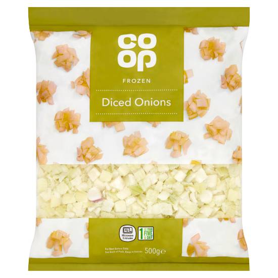 Co-Op Frozen Diced Onions 500g