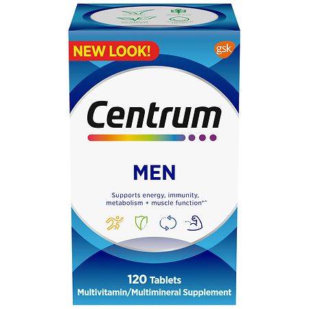 Centrum Men Multivitamin & Multimineral Supplements Tablets - 200.0 ea