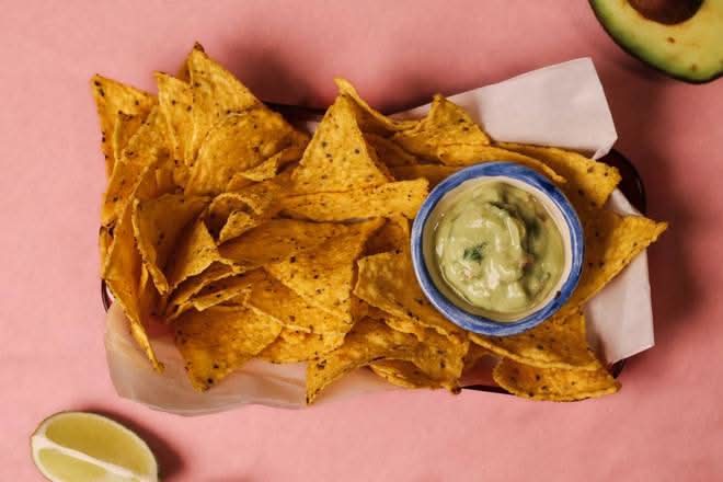 Nachos con Guacamole