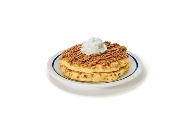 Cookie Butter Pancakes- Side