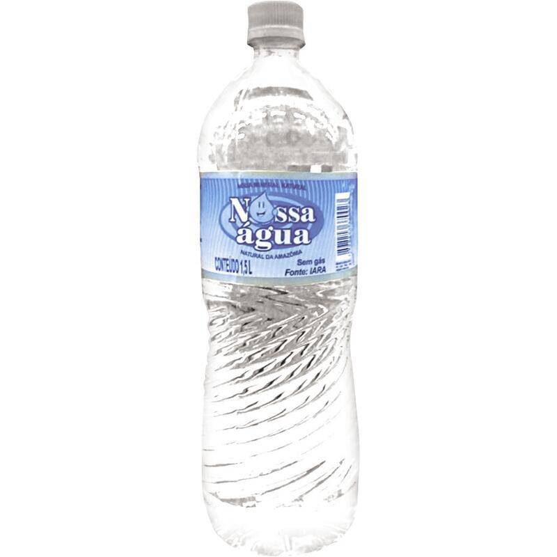 Nossa água água mineral sem gás (1,5l)