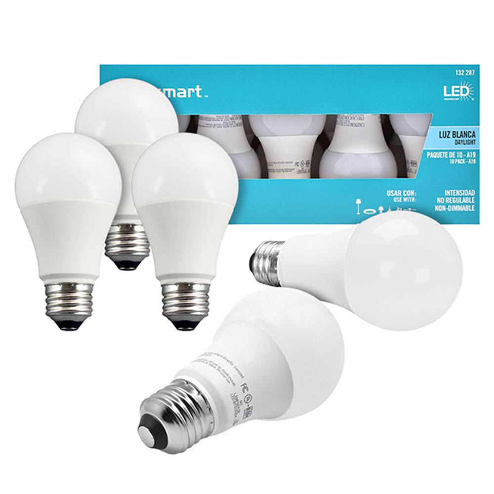 Ecosmart foco led 9 w luz blanca (paquete 10 piezas)