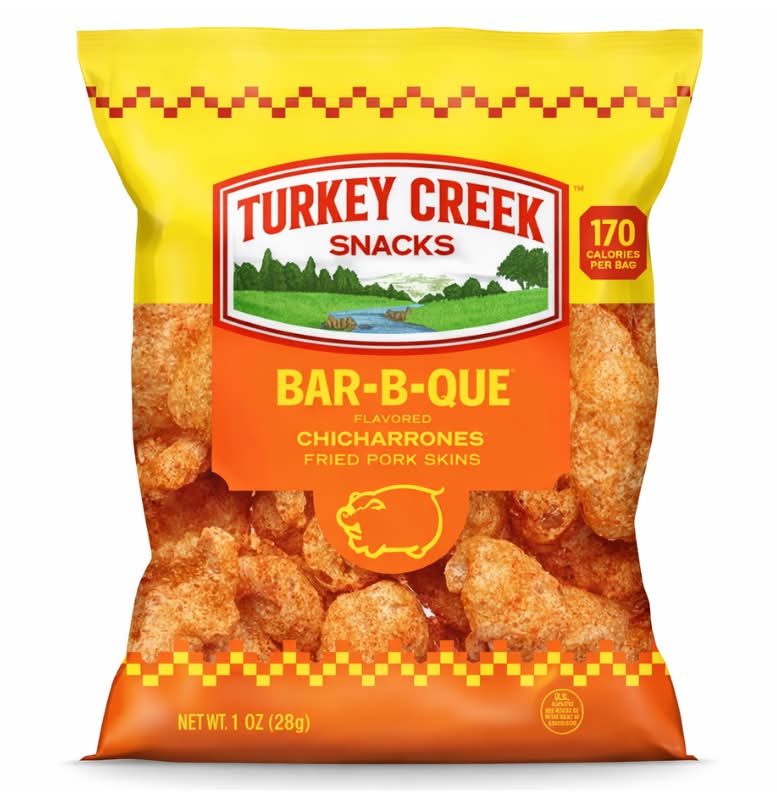 Turkey Creek Bar-B-Que Pork Skins 1oz