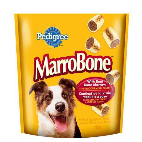 Pedigree gâteries enrichies de vitamines marrobone de pedigree pour chiens (1.9kg, gâteries pour chien) - marrobone vitamin enriched snack food for dogs (1.9 kg)