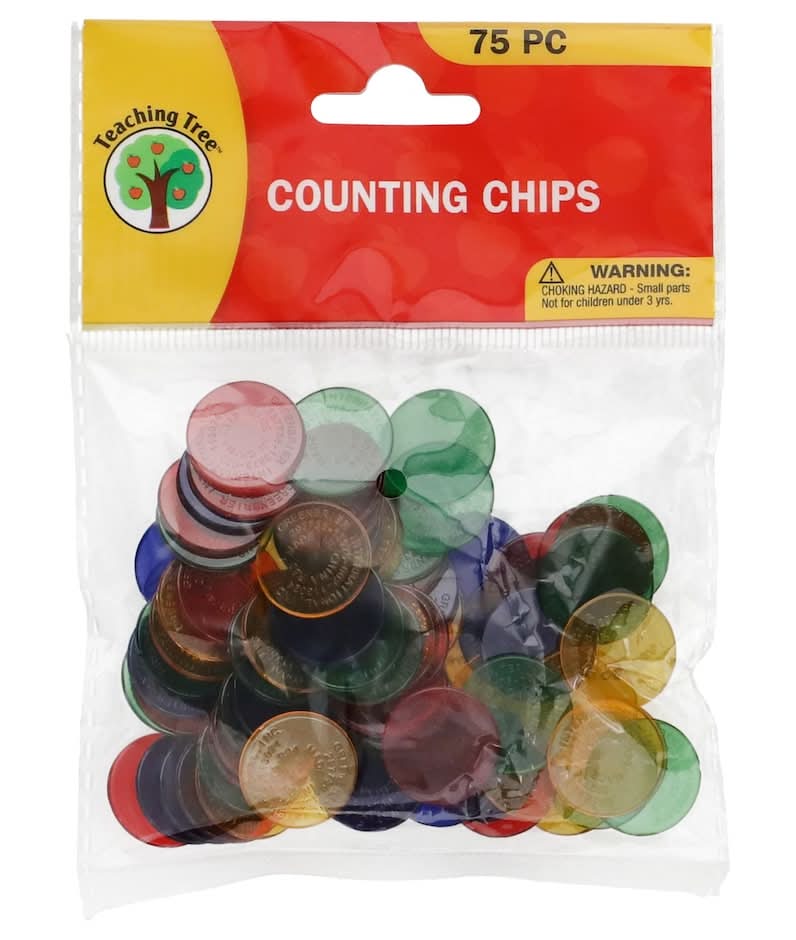 Teaching Tree Counting Chips (75 ct)