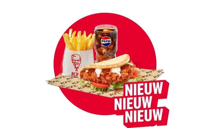 Krispy Kebab Zinger meal