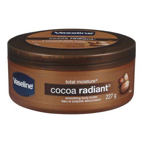 Vaseline Intensive Care Cocoa Radiant Smoothing Body Butter With Pure Cocoa Butter (230 g)