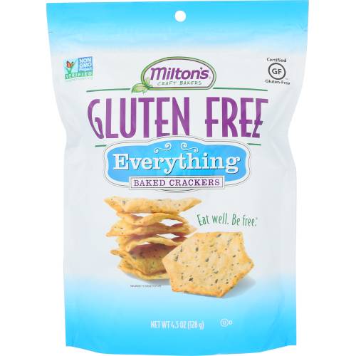 Milton's Gluten Free Everything Baked Crackers
