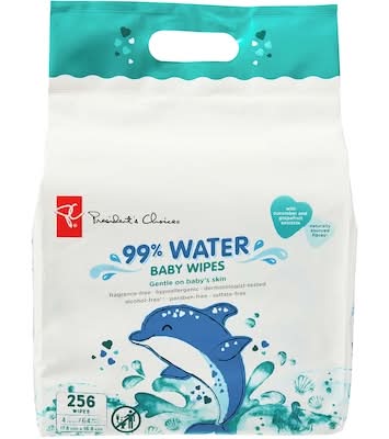President's Choice 99% Water Fragrance Free Baby Wipes (256 ct)