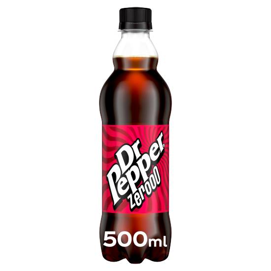 Dr Pepper Zerooo Soft Drink (500 ml)