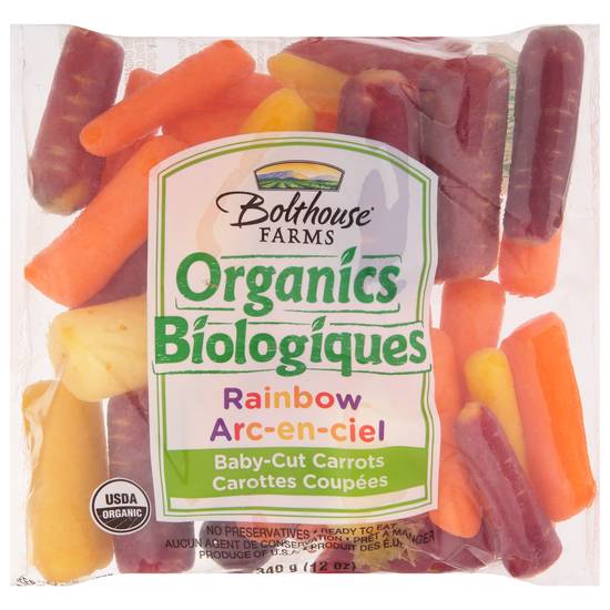Bolthouse Farms Organic Rainbow Baby-Cut Carrots