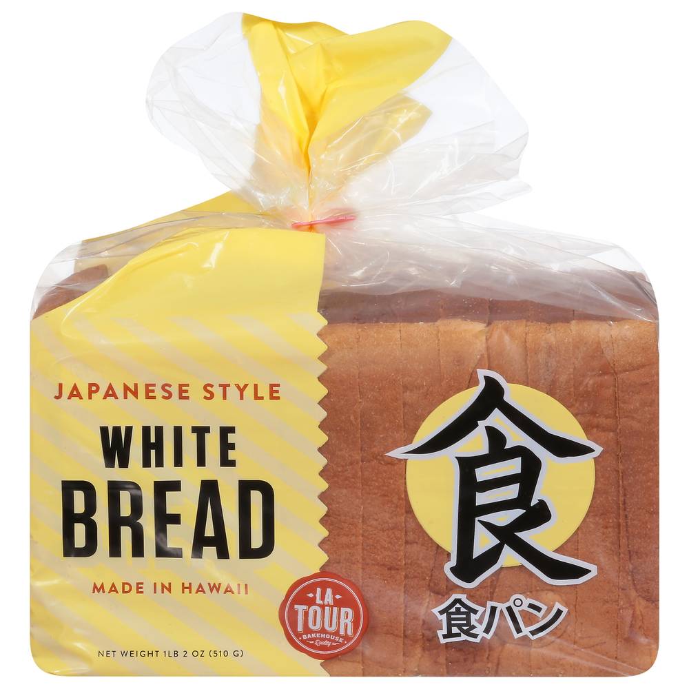 La Tour Bakehouse Japanese Style White Bread (1.12 lbs)