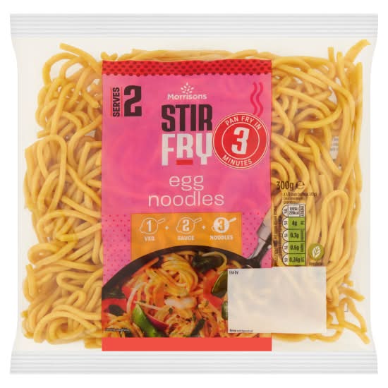 Morrisons Stir-Fry Egg Noodles (300g)