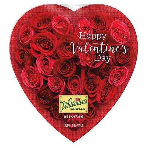 Order Whitman's Valentine's Chocolate Heart - 4.0 OZ food online from Walgreens store, Monroe on bringmethat.com