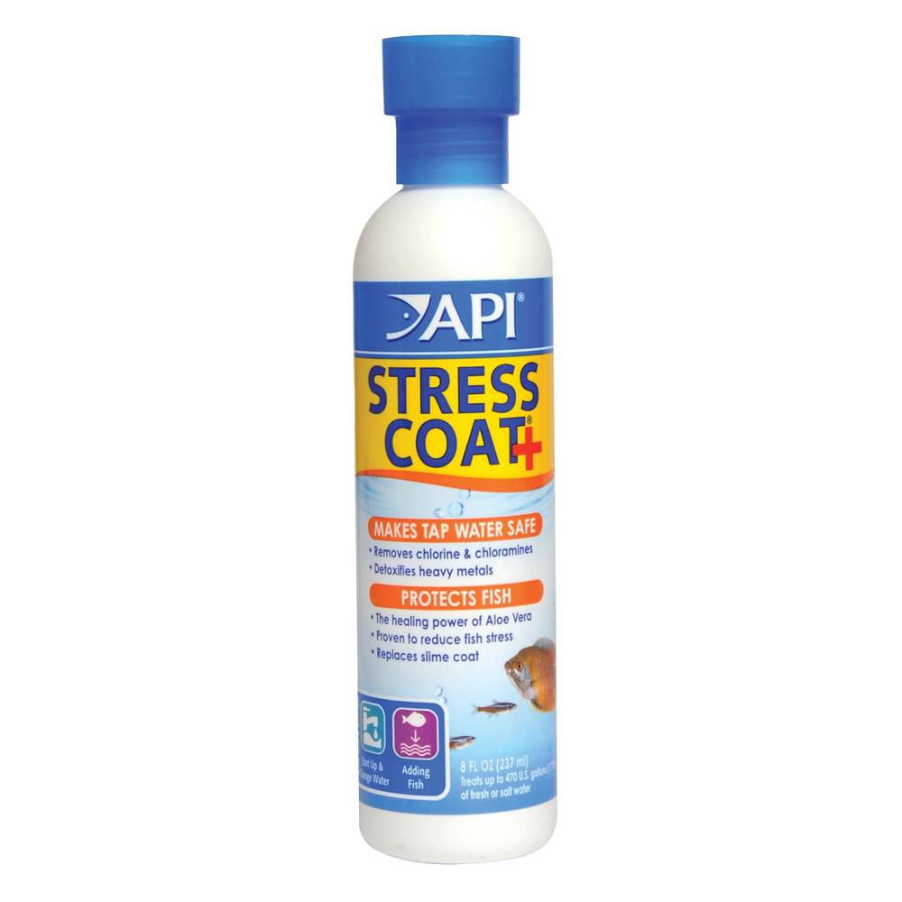 Api Stress Coat Aquarium Water Conditioner (8 oz)