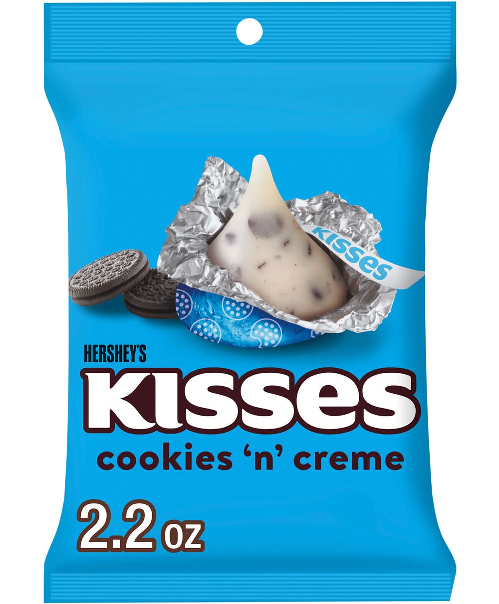 Hershey's Kisses Cookies 'N' Creme Candy (2.2 oz)