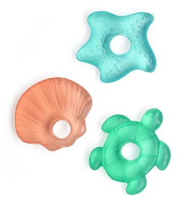 itzy ritzy Cutie Coolers Teether Set, Assorted (3 ct)