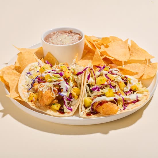 Island Vibe Original Fish Two Taco Plate