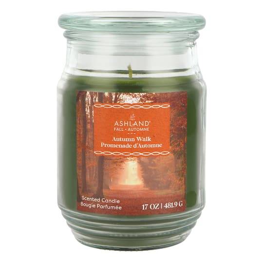 17Oz. Autumn Walk Scented Jar Candle By Ashland