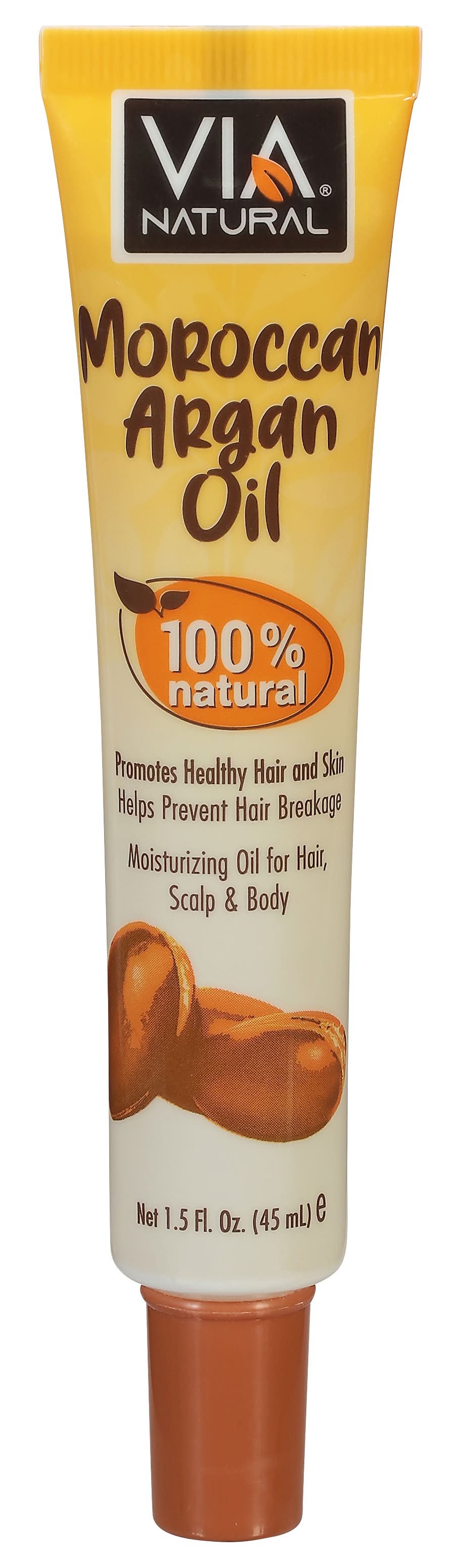 Via Natural Moroccan Argan Oil (1.5 fl oz)