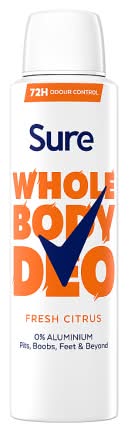 Sure Fresh Citrus, Whole Body Deodorant (150ml)