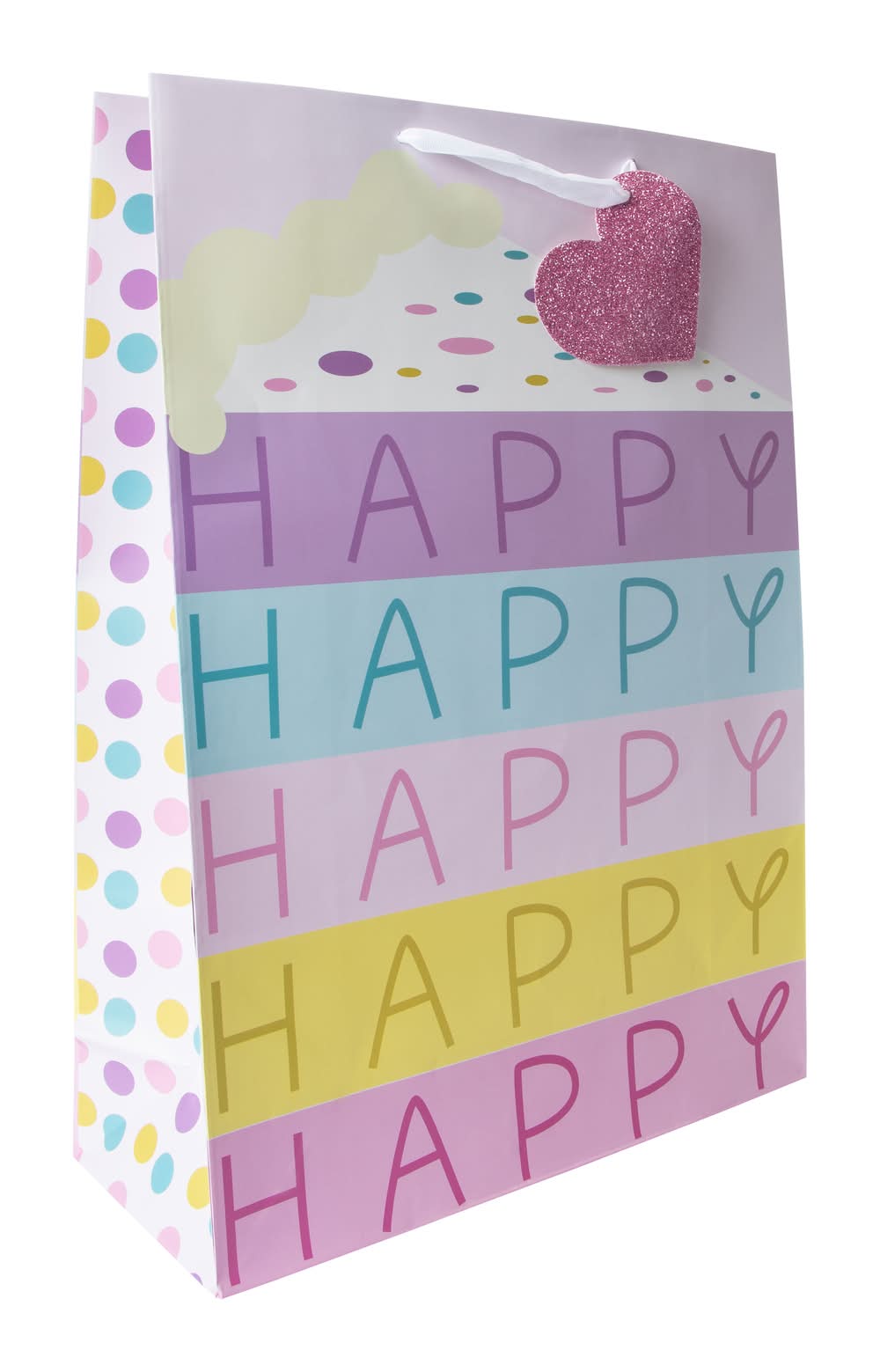 Birthday Jumbo Gift Bags Pastel Happy Birthday
