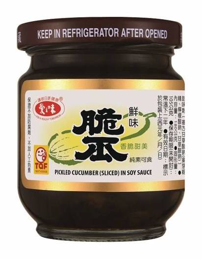愛之味脆瓜180g#4710626110118