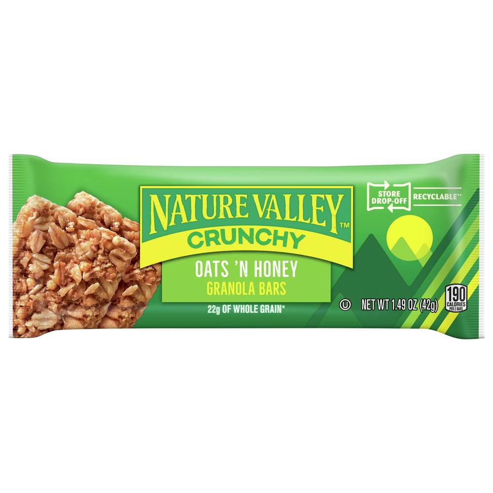 Nature Valley Crunchy Granola Bar, Oats-Honey (1.49 oz)