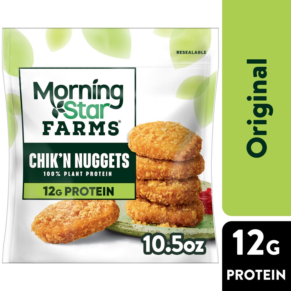 MorningStar Farms Original Chik'n Vegan Nuggets (10.5 oz)