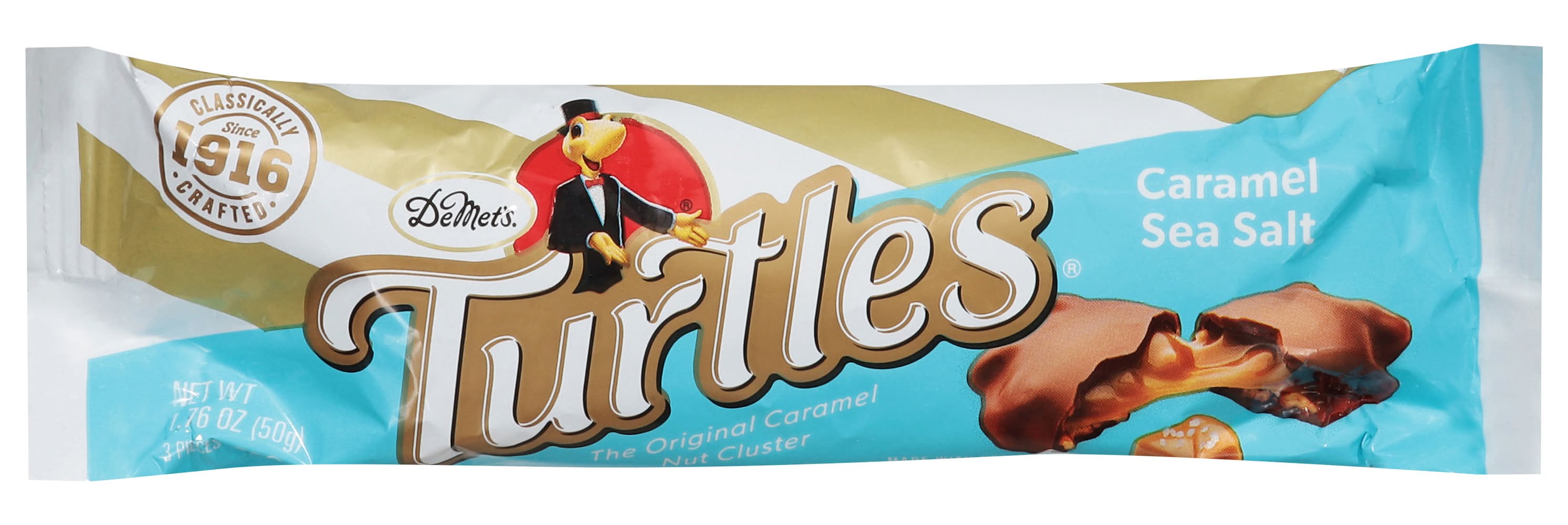 Turtles Sea Salt Caramel King Size Candy Bar (1.8 oz)