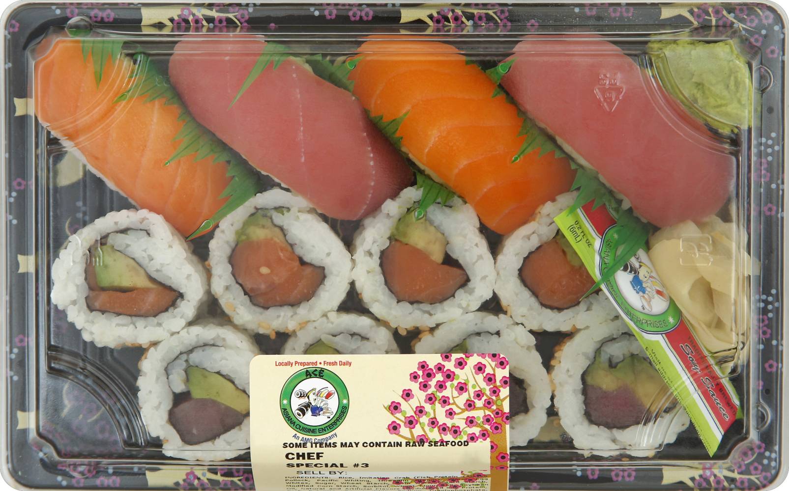 ACE Sushi Chef Special No. 3 Sushi (7 oz)